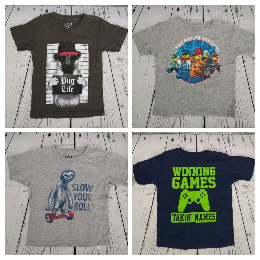 Boy's Size 6 Graphic T-Shirt Bundle